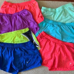 7 pair Old Navy running shorts size xs - sold together for $20, GREAT DEAL!
